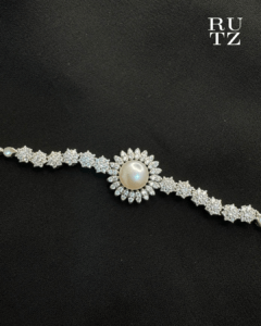 Rutz Celestial Radiance — 925 Sterling Silver Sun & Star Bracelet