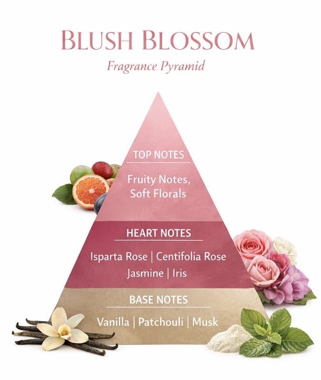 RUTZ Blush Blossom Fragrance Pyramid
