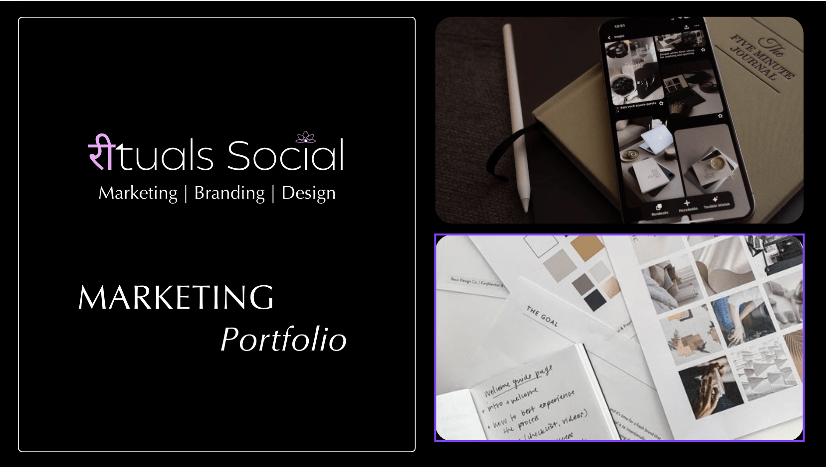 Riutals Social Marketing Portfolio